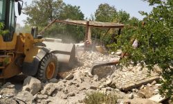 تخریب ۱۸۰ قطعه غیرمجاز در اراضی کشاورزی خرم آباد