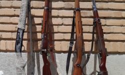 کشف و ضبط چهار قبضه اسلحه در رومشکان 