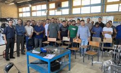 آزمون عملی رانندگان راهداری وپایانه متقاضی کارت هوشمند سوخت