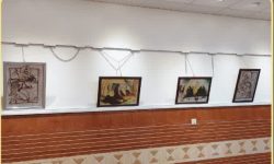 برپایی نمایشگاه مینیاتور«لیلا پوینده مهر» در بروجرد