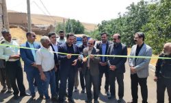 افتتاح طرح هادی روستای لیقناب بروجرد