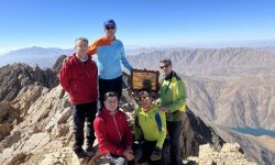 صعود تیم کوهنوردی اسپیکوه اداره‌کل امور اقتصادی و دارایی لرستان به سنبران