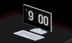 آموزش گذاشتن شمارش معکوس یا ساعت روی صفحه سیستم