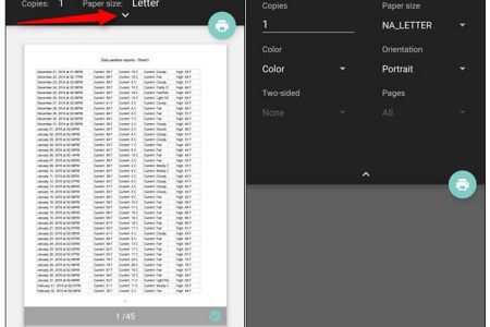از فهرست مخاطبین گوشیت پرینت تهیه کن!