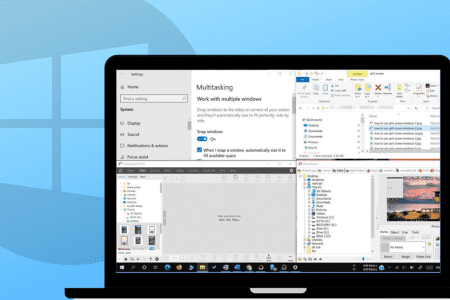 نحوه استفاده از قابلیت split screen در ویندوز_۱۱