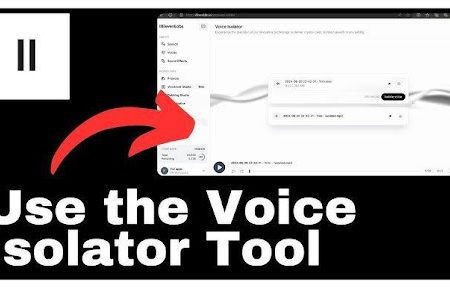 با Voice Isolator Eleven Labs، صدای خالص و بدون نویز رو دریافت کن…!