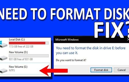 اگه با ارور Format the disk مواجه شدی ورنداری فلشت رو فرمت کنی!!!