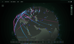 نمایش گرافیکی زیبای حملات سایبری دنیا با cybermap.kaspersky