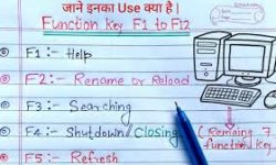 کاربرد F1 تا F12 در کیبورد !!!( توضیح کامل برای اولین بار )