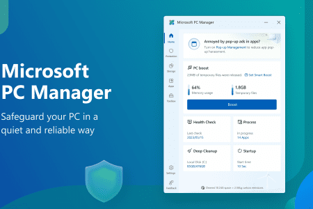 افزایش سرعت لپ تاپ با Microsoft PC Manager!!