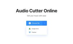 ویرایش صوتی آنلاین با Clideo’s Audio Cutter