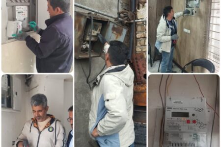 اجرای طرح تعویض کنتورهای قدیمی با کنتورهای هوشمند در ازنا
