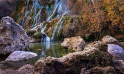 پایتخت آبشارهای ایران بیشه; لرستان در میان رود و ریل