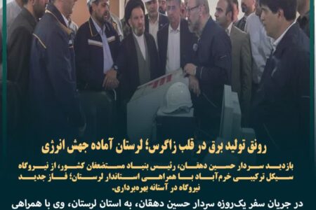 رونق تولید برق در قلب زاگرس؛ لرستان آماده جهش انرژی