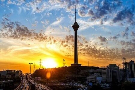 دمای مرکز تهران در ۵ سال گذشته ۶ درجه افزایش یافته است