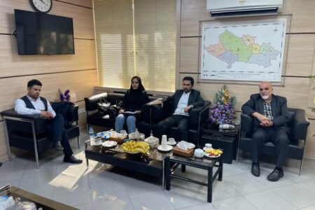 دیدار چهره به چهره معاون منابع انسانی شرکت ملی پخش با کارکنان منطقه لرستان