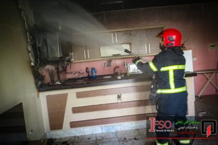 دوکشته و مجروح در آتش سوزی واحد مسکونی در بروجرد