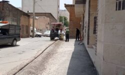 آغاز عملیات اجرایی پروژه توسعه FTTH در منطقه پل بهداری ، چهارراه رنگین کمان خیابان معلم و سازمان خرم آباد