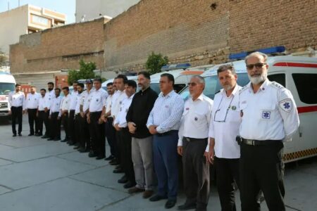 استقرار ۶۴ پایگاه اورژانس لرستان در مسیر زائران اربعین