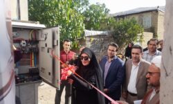 افتتاح ۱۲ طرح عمرانی و خدماتی در سلسله