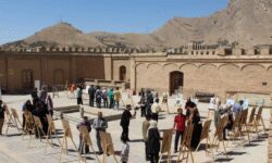 نمایشگاه بین‌المللی بزرگان کاریکاتوریست چهره جهان افتتاح شد