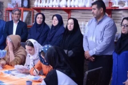افتتاح اولین کارگاه طرح کارافن در لرستان