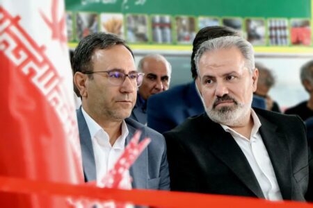 افتتاح روستا بازار در الیگودرز  