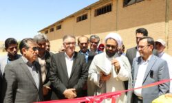 افتتاح ایستگاه تولید و فرآوری بذور اصلاحشده گندم و نخود در دلفان