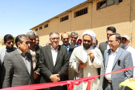 افتتاح ایستگاه تولید و فرآوری بذور اصلاح‌شده گندم و نخود در دلفان