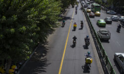 کمتر از یک سوم موتورسوارهای ایرانی‌ از کلاه ایمنی استفاده می‌کنند