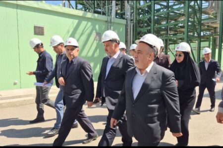 ارزیابی میدانی معاون وزیر نیرو از نیروگاه های مشهد 