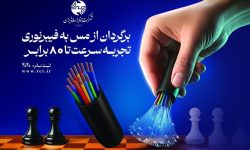 آغاز فروش فیبر نوری مخابرات در برخی از مناطق شهرستان دورود