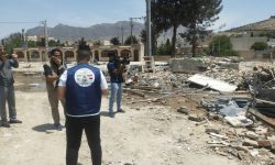 محکومیت جنایت دشمن در قلعه فلک‌الافلاک توسط خبرنگاران عربی